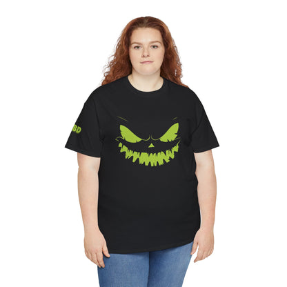 Halloween T-Shirt with Spooky Jack O' Lantern Face