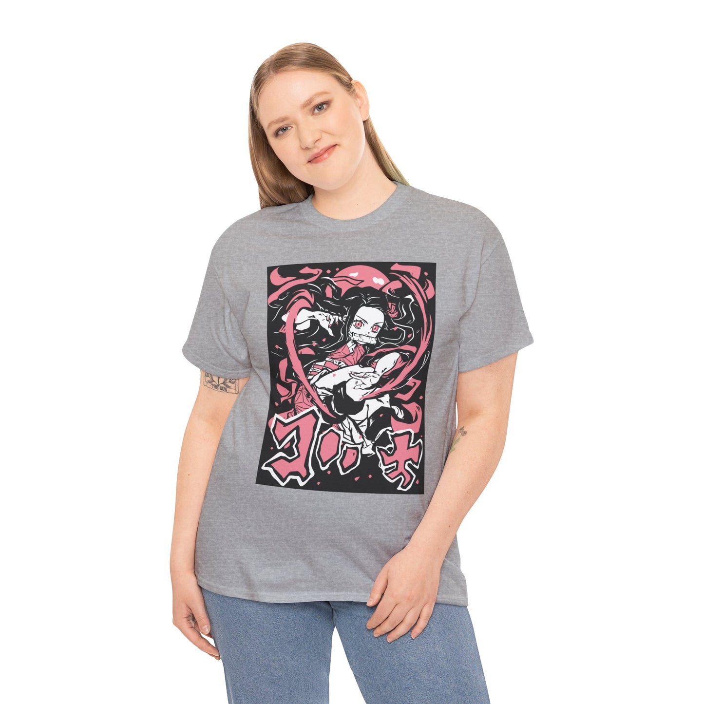 Nezuko Kamado 1 (Gildan · 5000) Unisex Heavy Cotton Tee