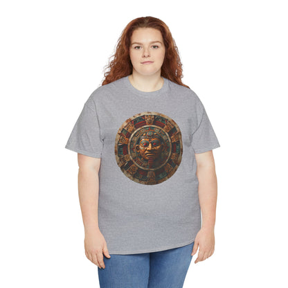 Mayan Calendar 1 (Gildan · 5000) Unisex Heavy Cotton Tee