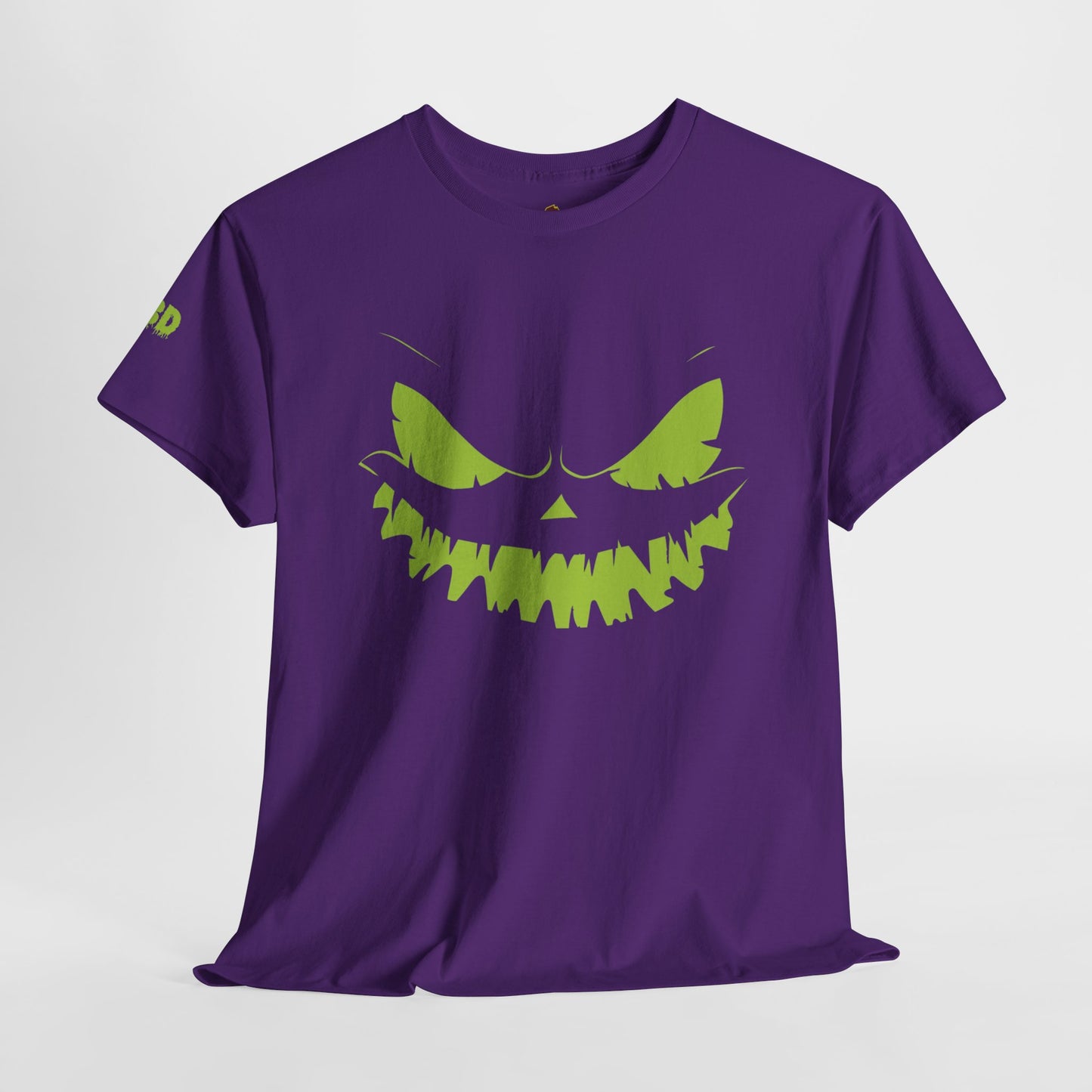 Halloween T-Shirt with Spooky Jack O' Lantern Face