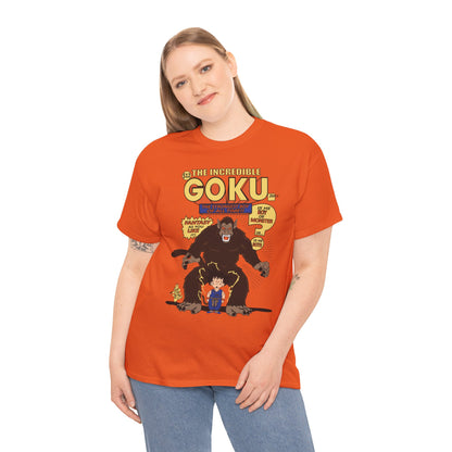 Goku Comic (Gildan · 5000) Unisex Heavy Cotton Tee