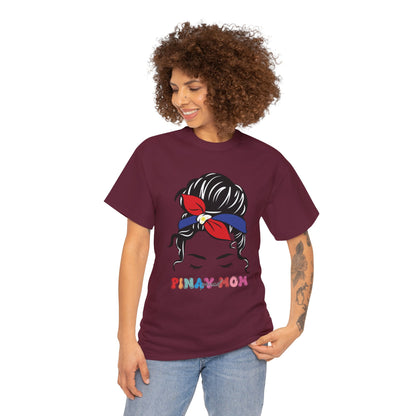 Proud Pinay Mom (Gildan · 5000) Unisex Heavy Cotton Tee