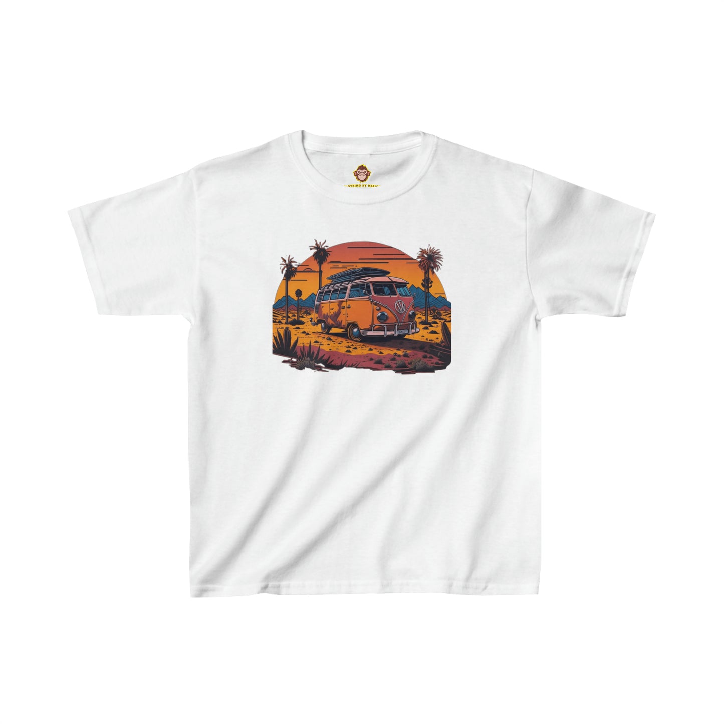 Volkswagen Microbus for Kids (Gildan · 5000B) Heavy Cotton™ Tee