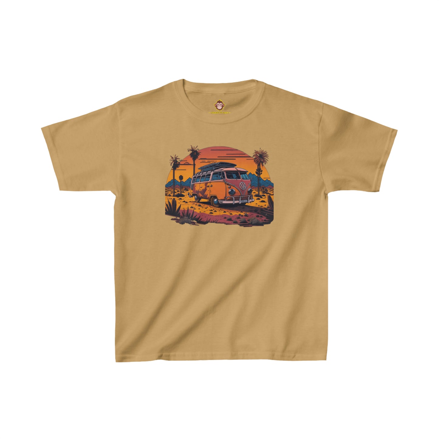 Volkswagen Microbus for Kids (Gildan · 5000B) Heavy Cotton™ Tee