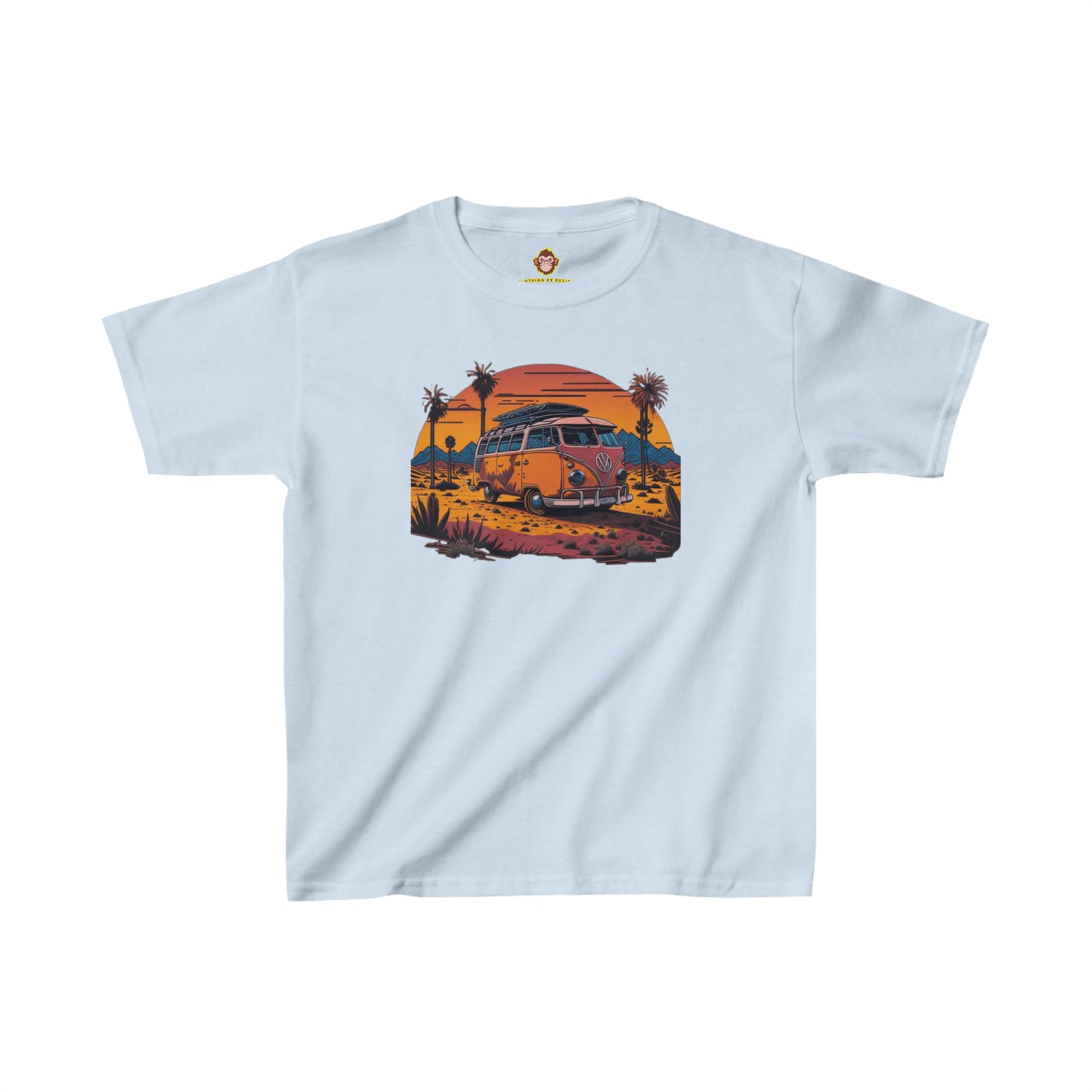 Volkswagen Microbus for Kids (Gildan · 5000B) Heavy Cotton™ Tee