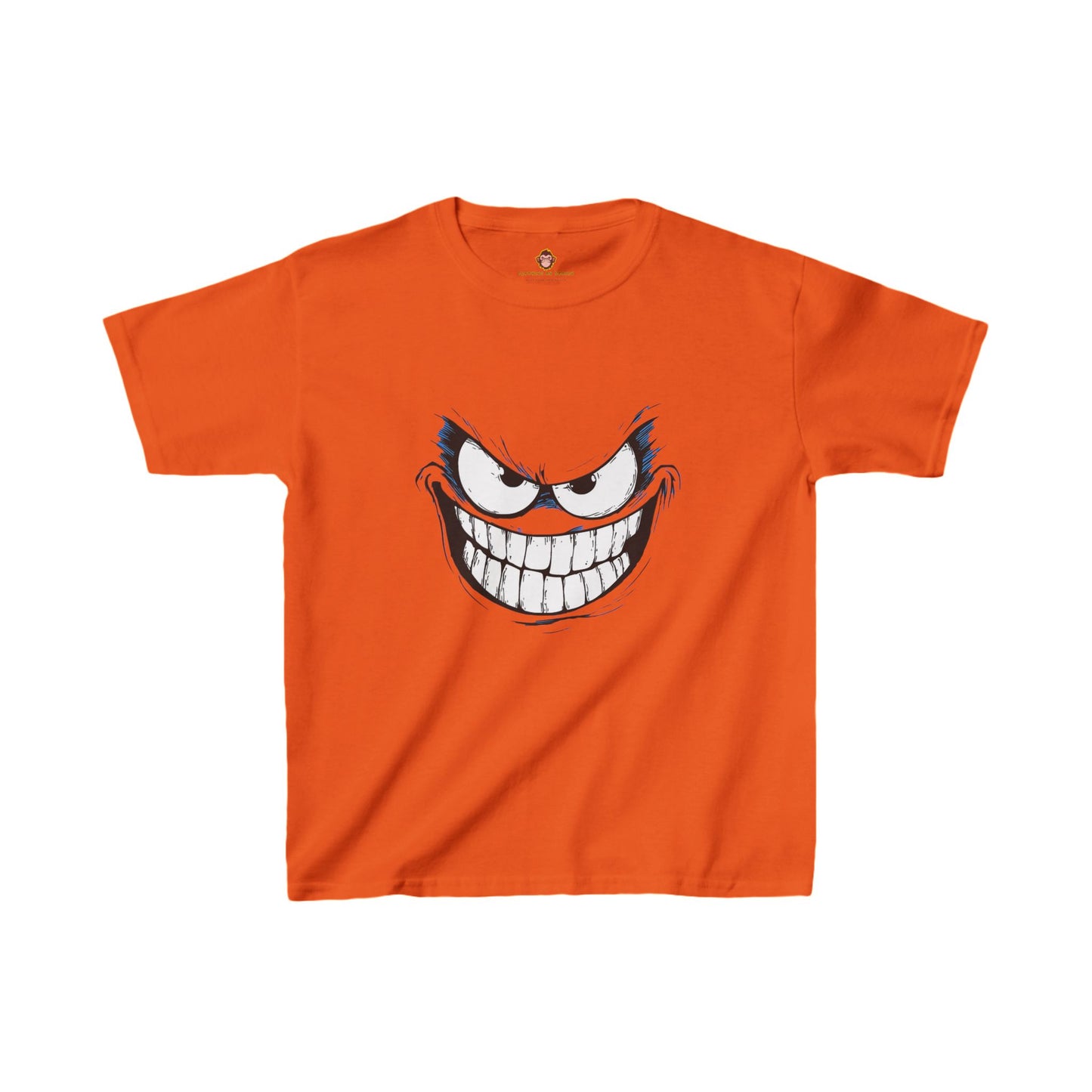 Youth Tee - Evil Grin Halloween Shirt for Kids