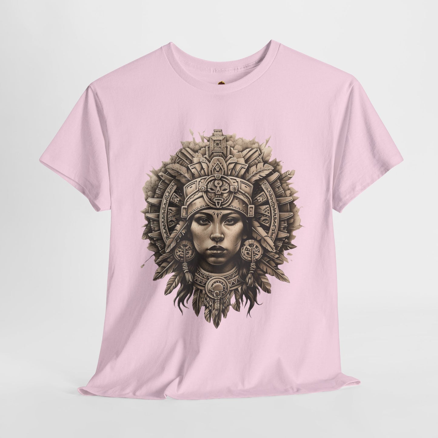 Aztec Woman 1 (Gildan · 5000) Unisex Heavy Cotton Tee