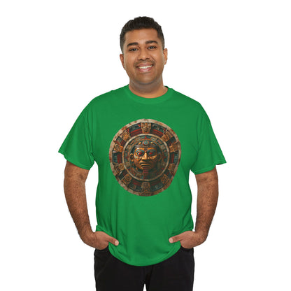 Mayan Calendar 1 (Gildan · 5000) Unisex Heavy Cotton Tee