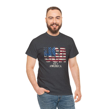 Made in the USA for Adults (Gildan · 5000) Unisex Heavy Cotton Tee