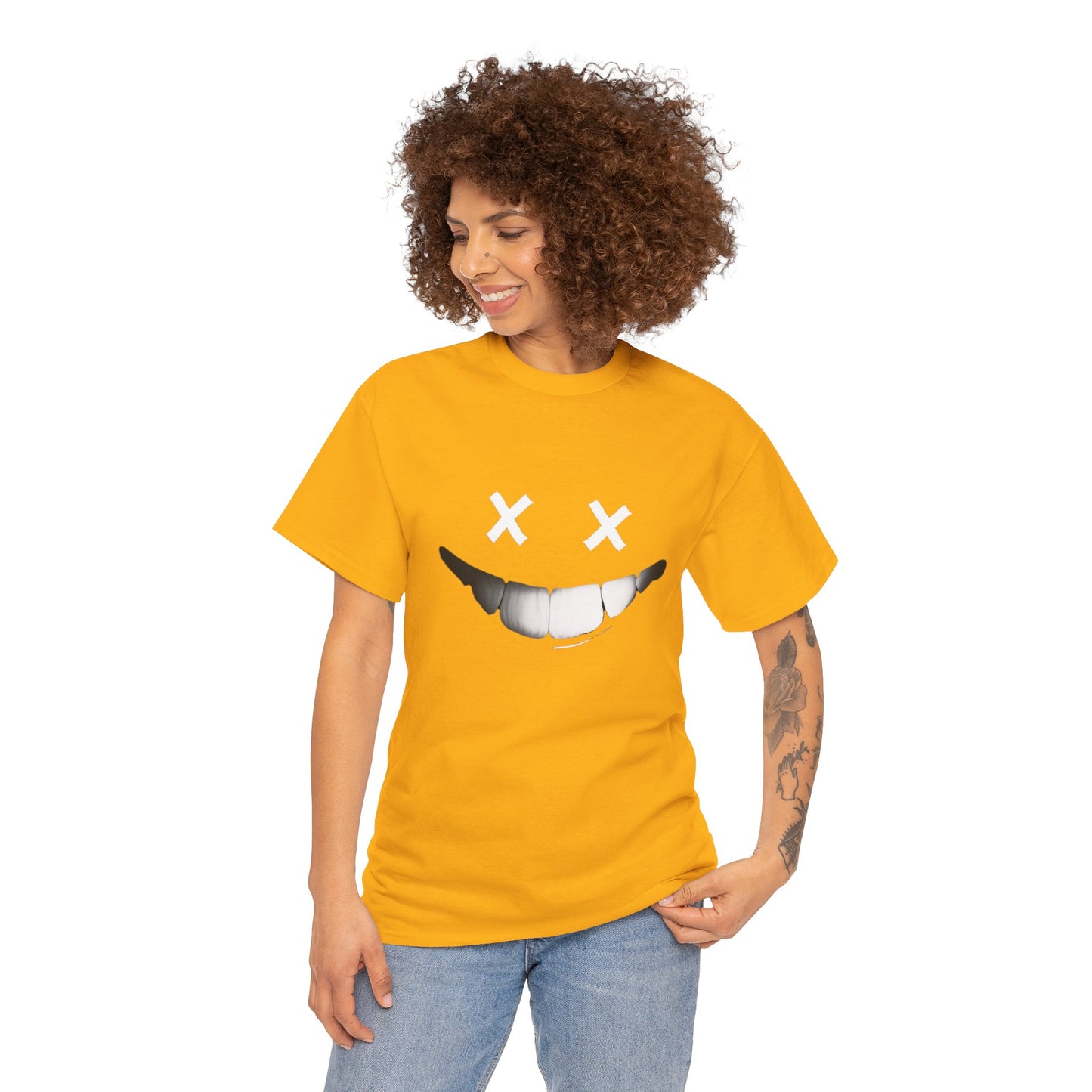 XX Smiley (Gildan · 5000) Unisex Heavy Cotton Tee