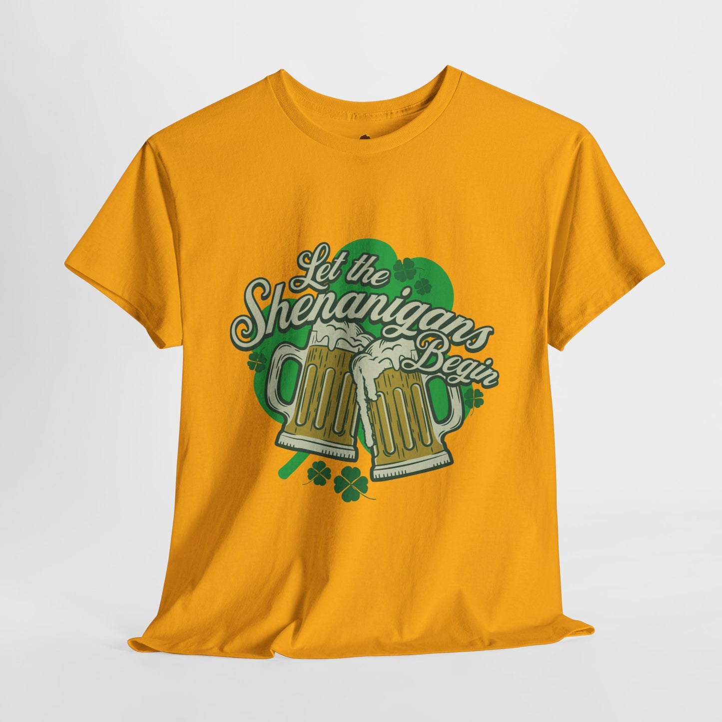 Let the shenanigans begin (Gildan · 5000) Unisex Heavy Cotton Tee