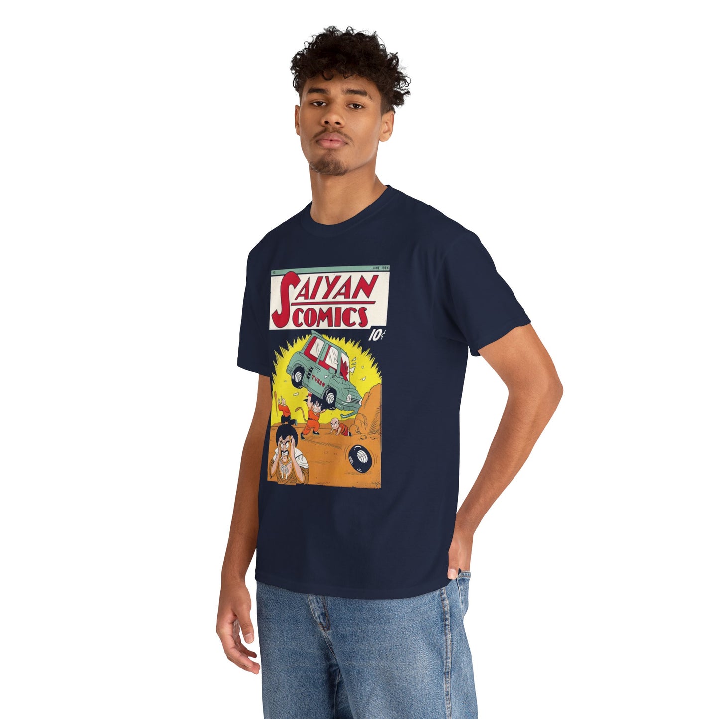 Saiyan Comics (Gildan · 5000) Unisex Heavy Cotton Tee