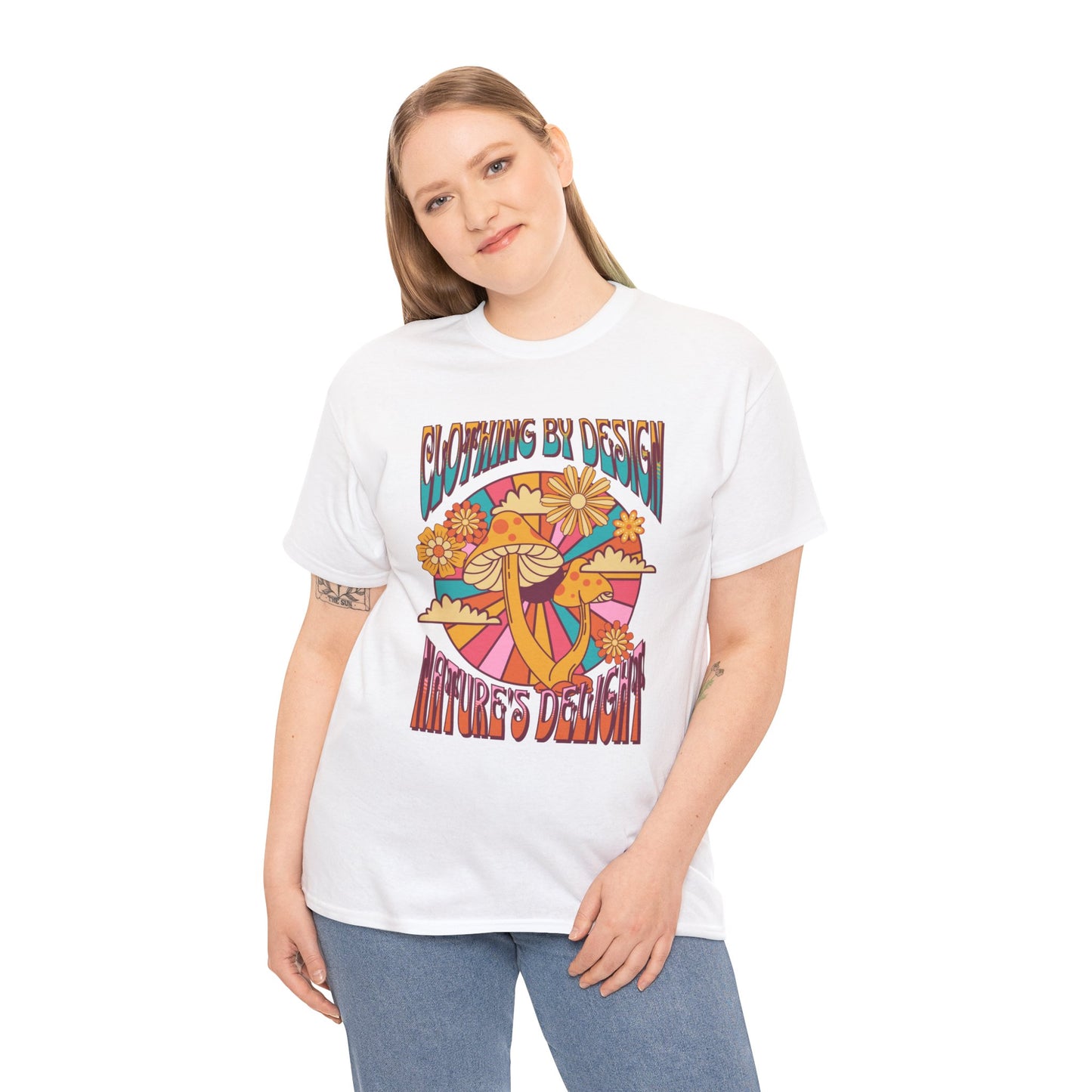 Clothing By Design Nature's Delight for Adults (Gildan · 5000) Unisex Heavy Cotton Tee