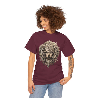 Aztec Woman 1 (Gildan · 5000) Unisex Heavy Cotton Tee