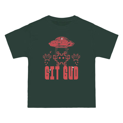 Retro GIT GUD Invaders for Adults 6 Beefy-T® Short-Sleeve T-Shirt