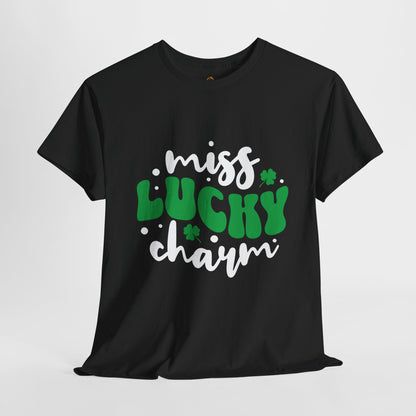 Miss Lucky Charm (Gildan · 5000) Unisex Heavy Cotton Tee