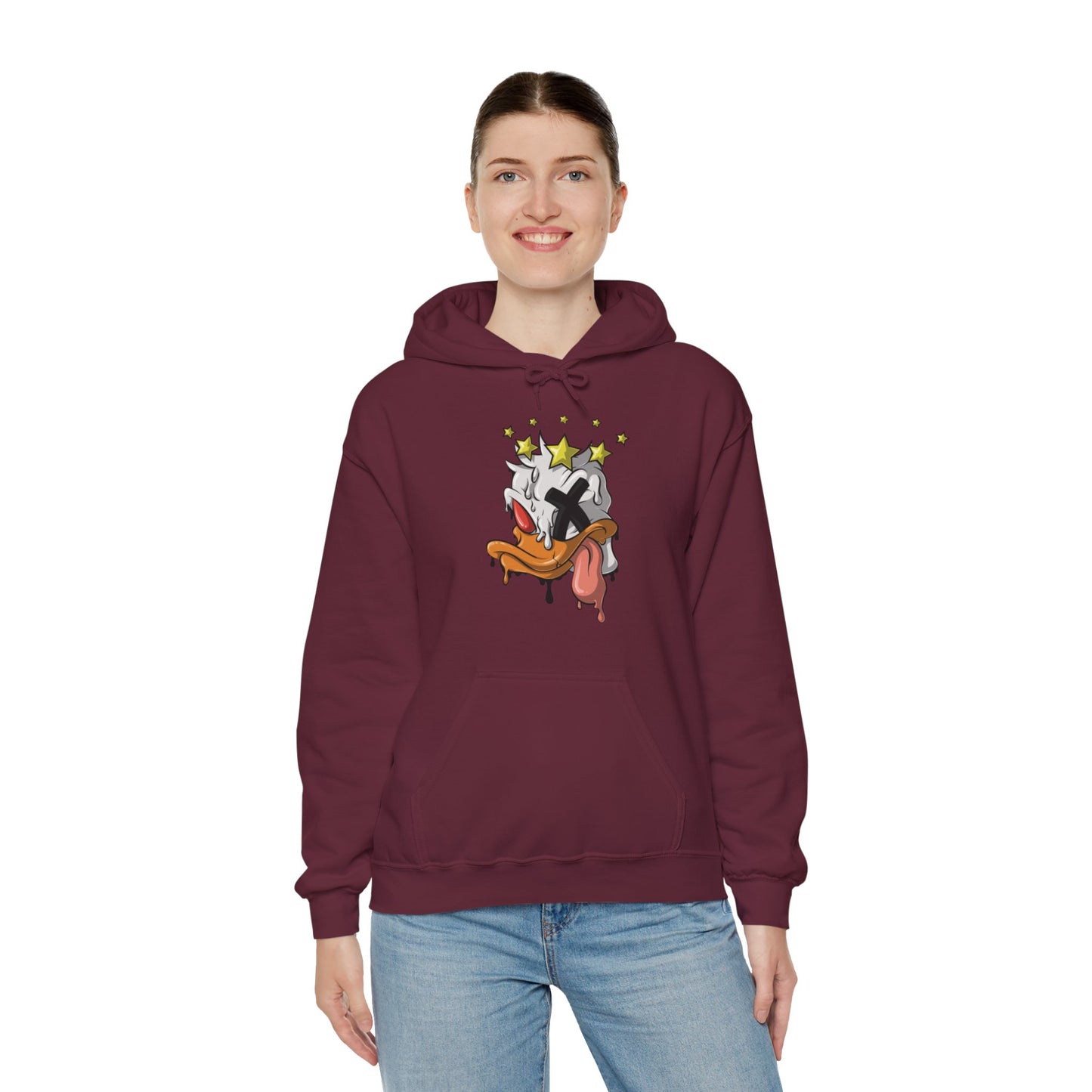 Dead Duck for Adults 1 Unisex Heavy Blend™ Hooded Sweatshirt