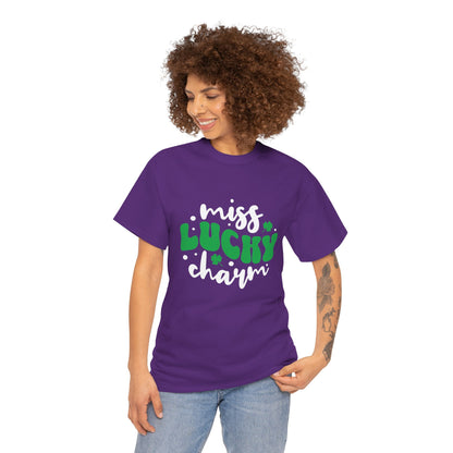 Miss Lucky Charm (Gildan · 5000) Unisex Heavy Cotton Tee