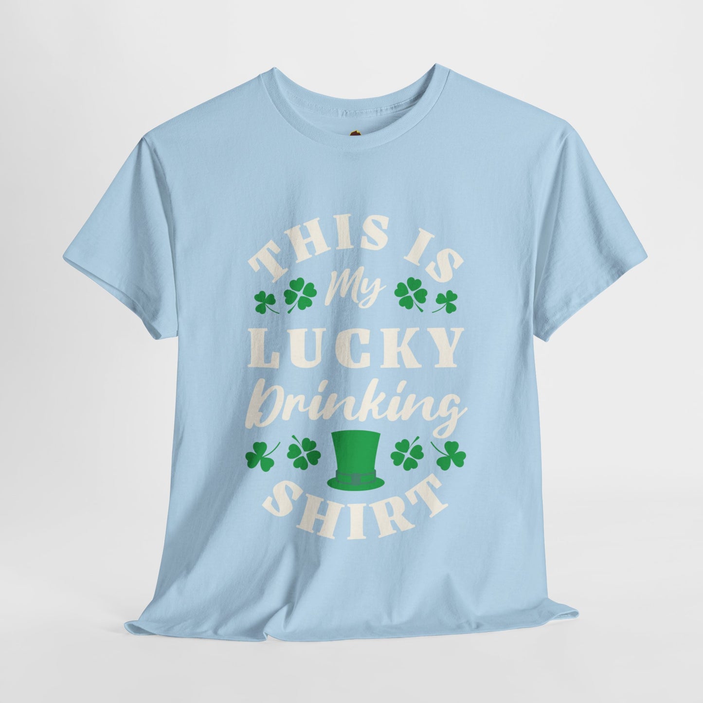 This is my lucky drinking shirt (Gildan · 5000) Unisex Heavy Cotton Tee