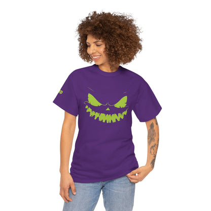 Halloween T-Shirt with Spooky Jack O' Lantern Face