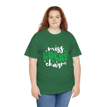 Miss Lucky Charm (Gildan · 5000) Unisex Heavy Cotton Tee