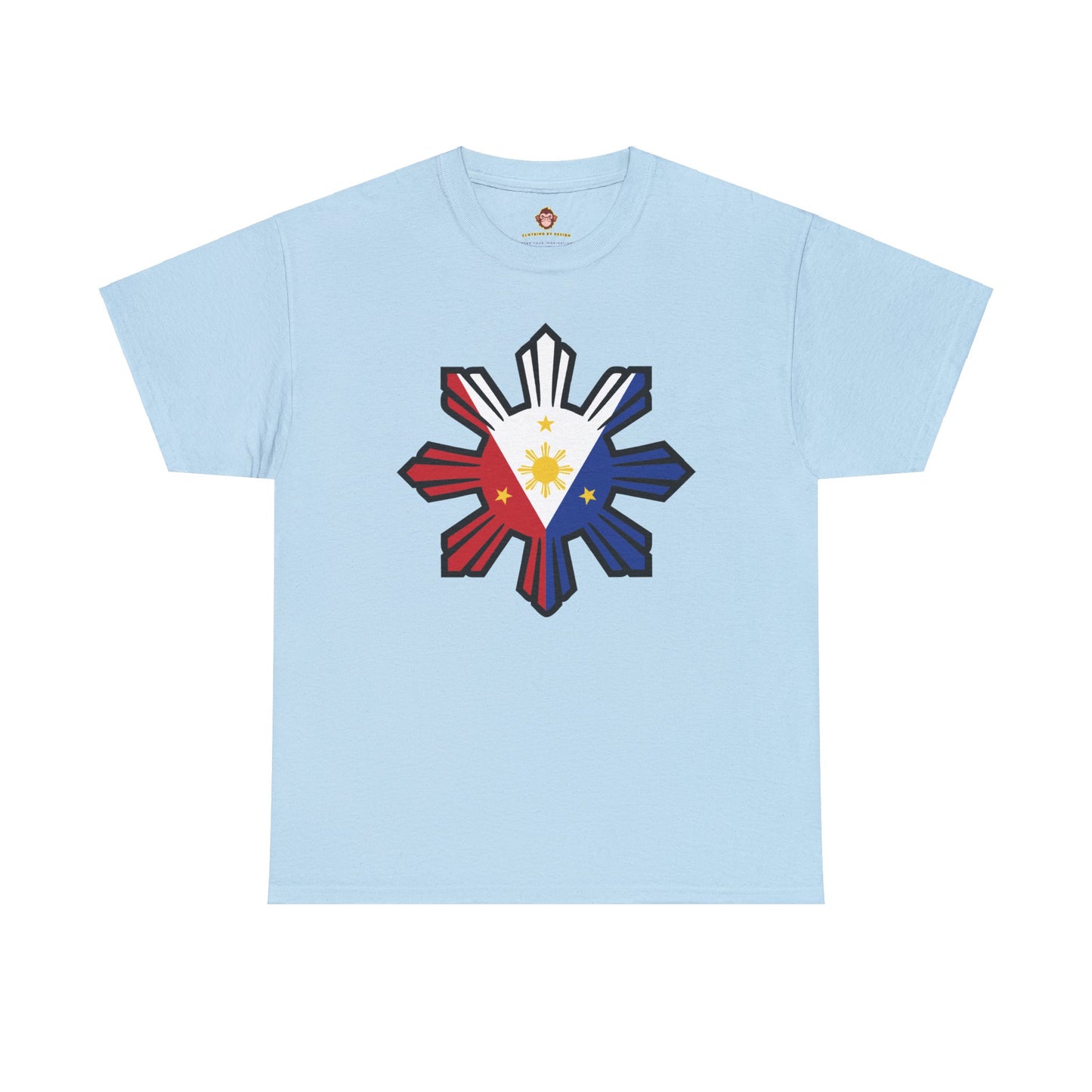 Filipino Flag 1 (Gildan · 5000) Unisex Heavy Cotton Tee