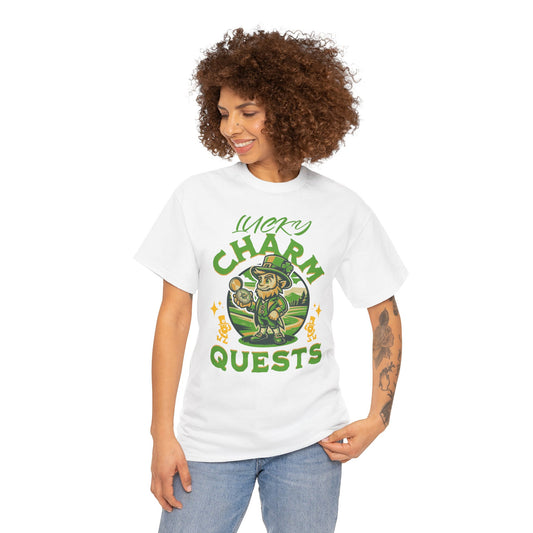 Lucky Charm Quest (Gildan · 5000) Unisex Heavy Cotton Tee