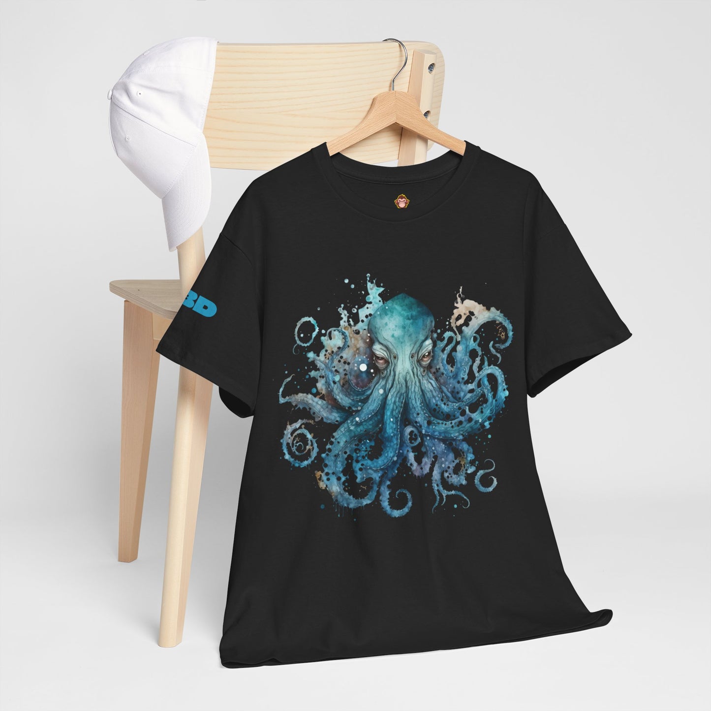 Blue Octopus Tee - Kraken