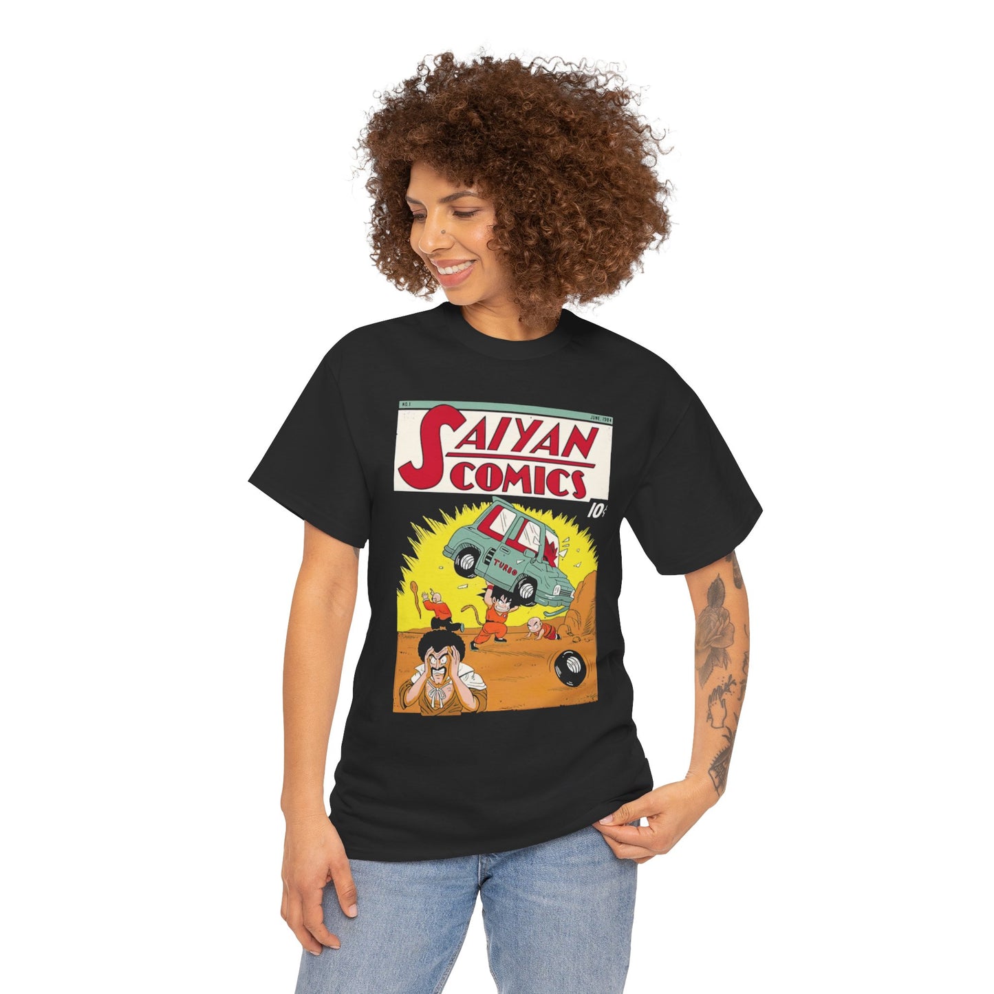 Saiyan Comics (Gildan · 5000) Unisex Heavy Cotton Tee