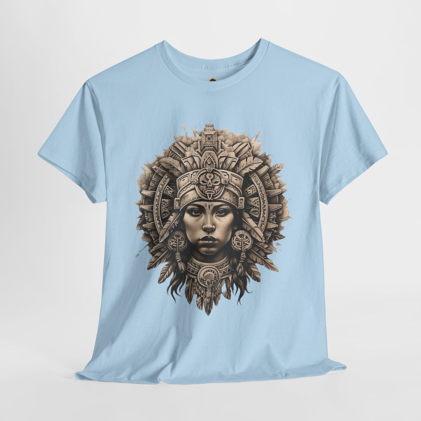 Aztec Woman 1 (Gildan · 5000) Unisex Heavy Cotton Tee