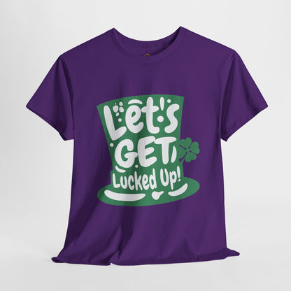 Let's get lucked up (Gildan · 5000) Unisex Heavy Cotton Tee