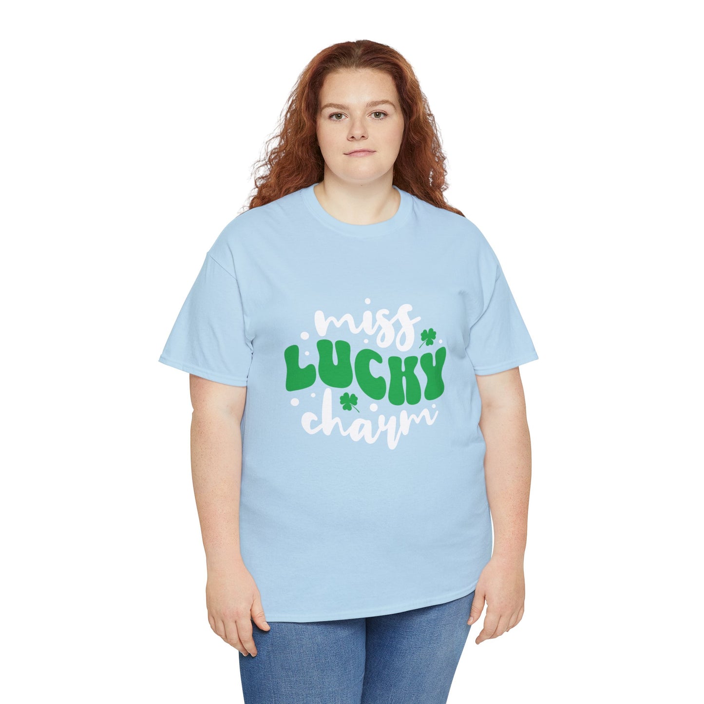 Miss Lucky Charm (Gildan · 5000) Unisex Heavy Cotton Tee