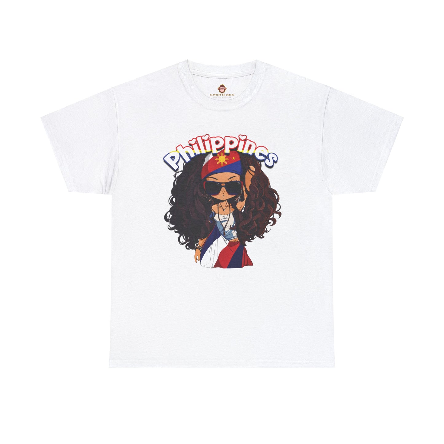 Philippines Baddie (Gildan · 5000) Unisex Heavy Cotton Tee