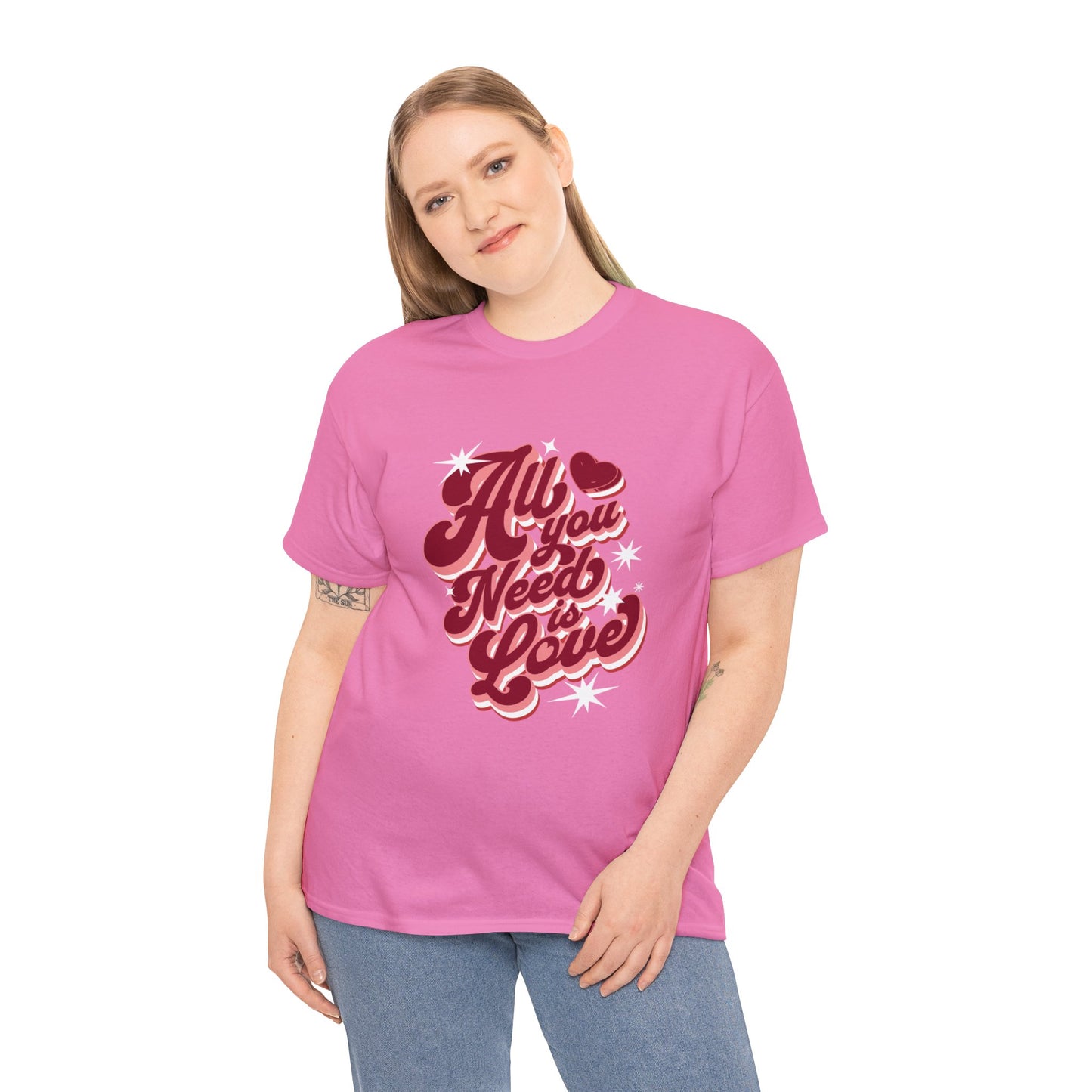 All you need is love (Gildan · 5000) Unisex Heavy Cotton Tee