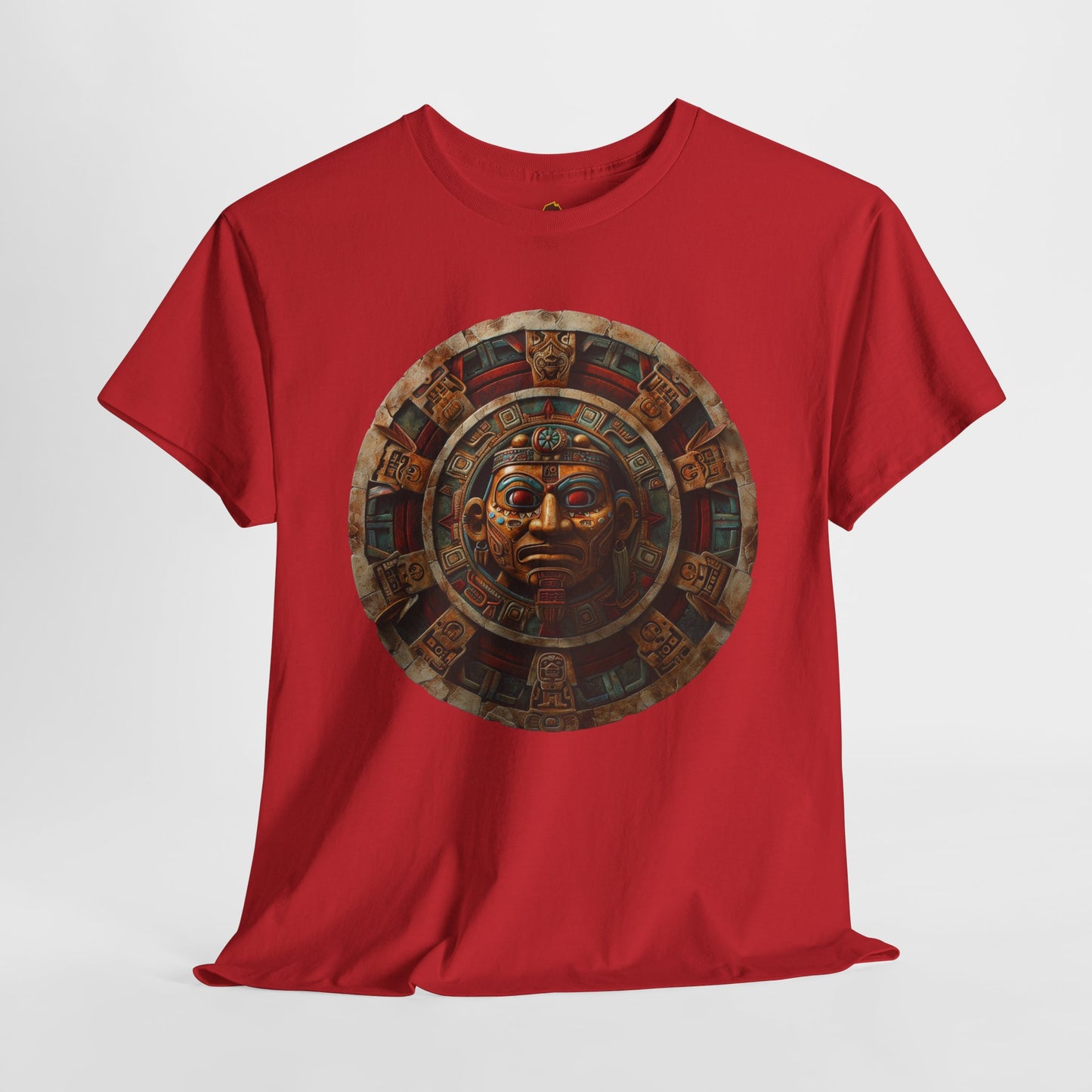 Mayan Calendar 1 (Gildan · 5000) Unisex Heavy Cotton Tee